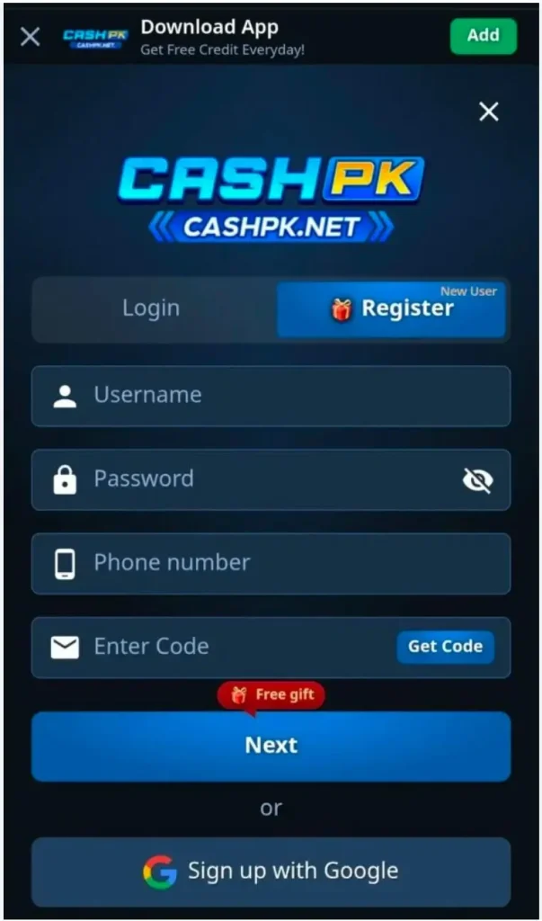 CASHPK Game