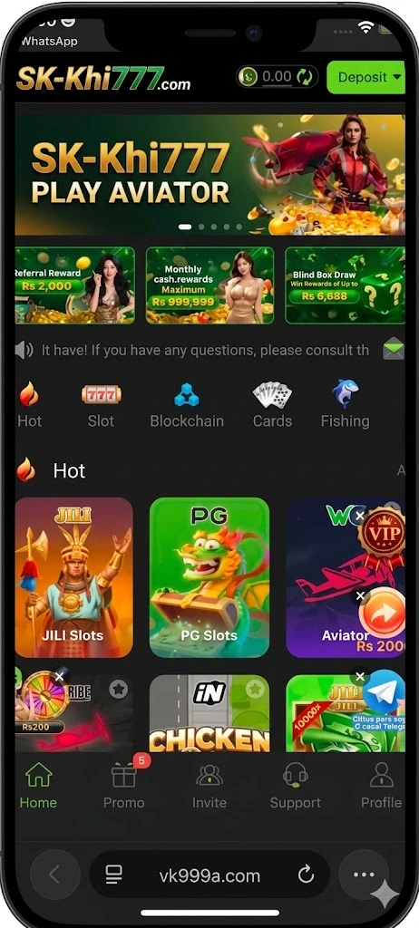 SK KHI777 Game