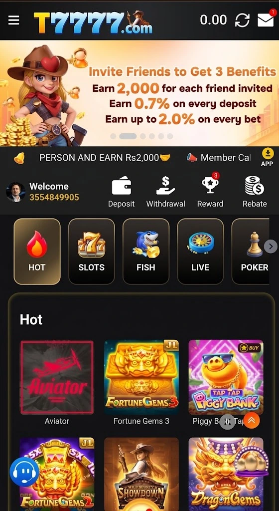T7777 Game